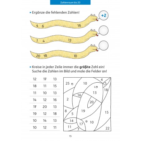 Hauschka Verlag - Quer durch die 1. Klasse, Mathe und Deutsch - A5-Übungsblock