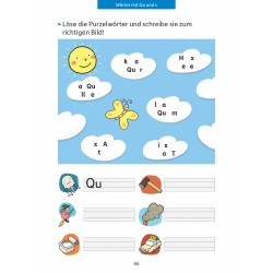 Hauschka Verlag - Quer durch die 1. Klasse, Mathe und Deutsch - A5-Übungsblock