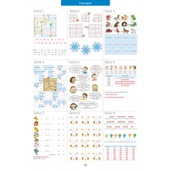 Hauschka Verlag - Quer durch die 3. Klasse, Mathe und Deutsch - A5-Übungsblock