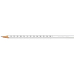 Graphite pencil Sparkle white