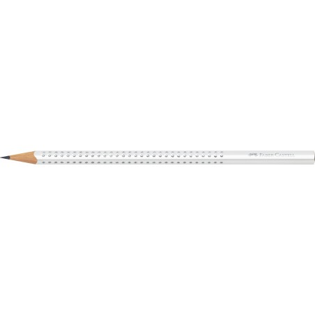 Graphite pencil Sparkle white