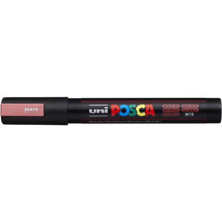 Marker UNI POSCA PC-5M rot metallic