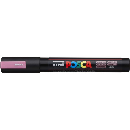 Marker UNI POSCA PC-5M rosa metallic