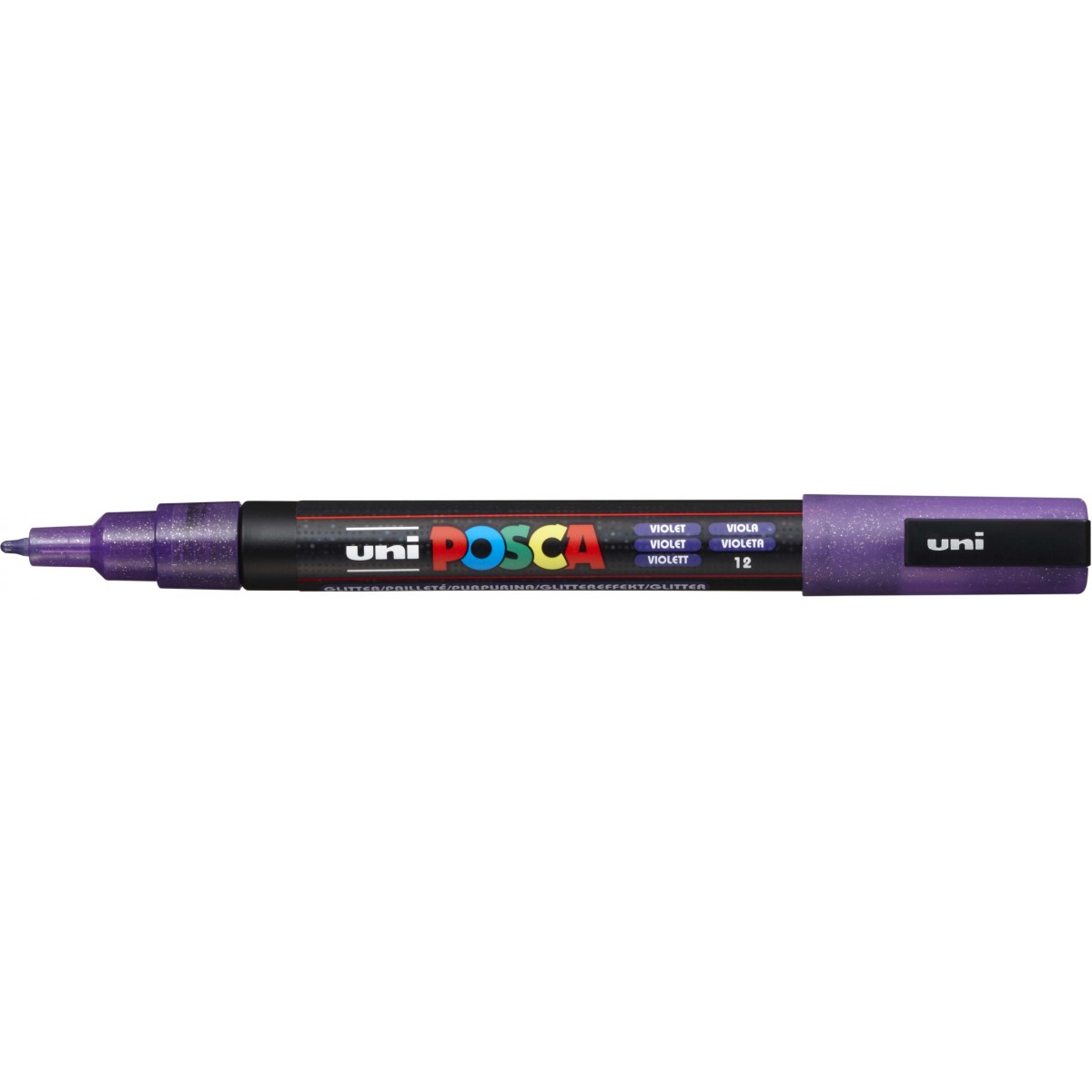 Marker UNI POSCA PC-3M Glitter violett