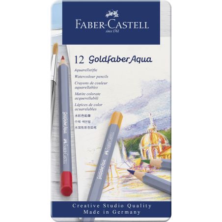 Aqua.stift Goldfaber Aqua 12-Metalletui