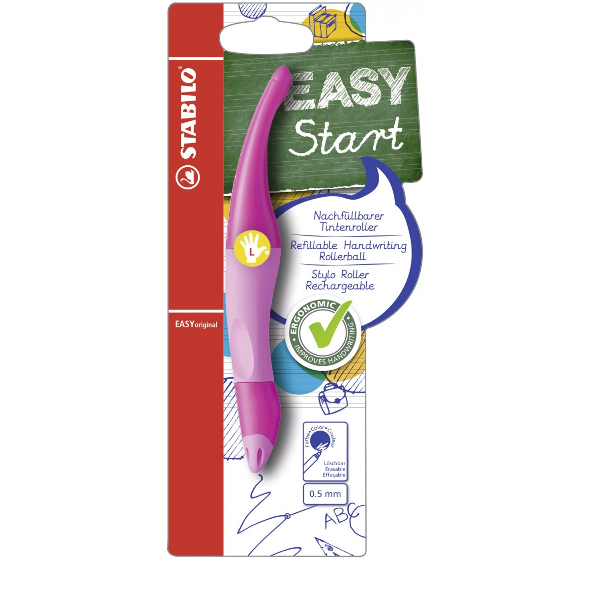 Stabilo EASYoriginal Start L pink Tintenroller